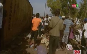 Tragédie à hauteur de Keur Massar, un conteneur tombe et fait deux morts