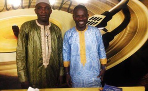Go Ndiaye sur le plateau de Pape Cheikh Diallo 
