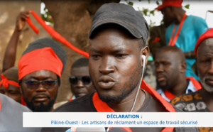 Pikine Tally Bou Magg : Plus de 300 artisans établis aux abords de la route, dénoncent le manque d'espace de travail