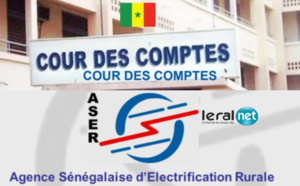 La Cour des Comptes épingle l'Agence Sénégalaise de l'Electrification Rurale (ASER) pour des dysfonctionnements organisationnels