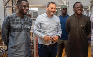 Photos/ PATISEN: Visite de Dr Serigne Guèye Diop, Ministres de l'industrie et du Commerce et Ibrahima Thiam, Ministre Secrétaire d'État pour le développement des PME-PMI