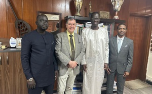 Ucad : Une délégation de l'Office of Naval Research des USA, reçue par le Recteur, Pr. Ahmadou Aly Mbaye