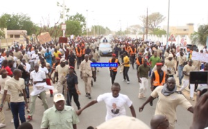 Les images de l'accueil du président Macky Sall à Fatick