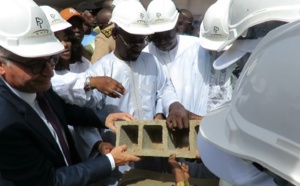 Centre départemental de la formation professionnelle de Mbacké : Amadou Moustapha Ndiek Sarré a posé la première pierre 