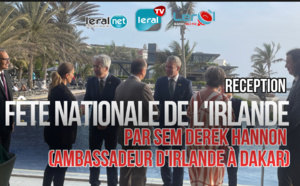 Diplomatie - L'Ambassadeur d'Irlande à Dakar, SEM Derek Hannon, à la Réception en l'Honneur de la Célébration de la Fête Nationale de l'Irlande