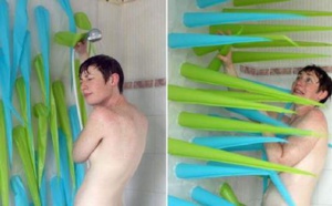 Le rideau de douche qui vous empêche d'y rester trop longtemps