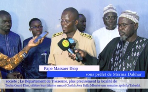 Une semaine après la Tabaski: Touba Couré Dior célèbrera son "thiante" annuel Cheikh Awa Balla Mbacké