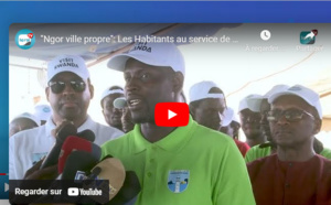 Ngor ville propre": Les Habitants au service de l'environnement