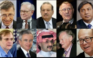 La liste des hommes les plus riches de l’année 2015, selon Forbes