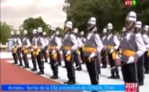 Armées : Sortie de la 33e promotion de l'ENOA, Thiès