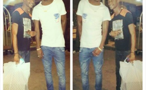 Waly Seck en compagnie de son ami Seydou