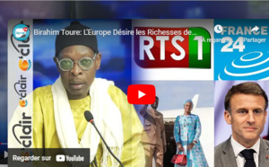 Birahim Touré: "L'Europe veut les richesses de l'Afrique mais pas ses habitants et pire..."