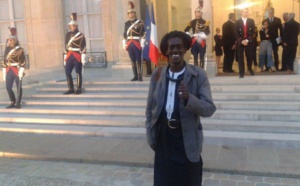 Cheikh Ndigël Lô à l'Elysée 