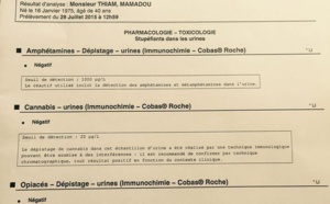 Lâchement accusé d’avoir été pris fumant du chanvre indien : Mamadou Thiam, conseiller en communication du Président Macky Sall, totalement blanchi par des tests effectués dans un laboratoire français