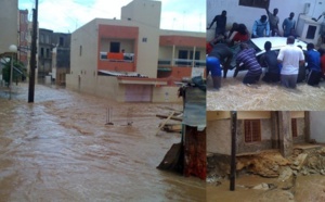 Pluies à Dakar: plusieurs habitations inondées 
