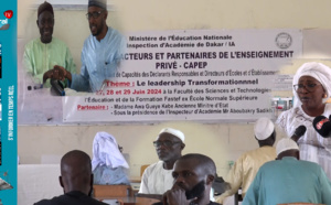 Enseignement privé : Un atelier de leadership transformationnel pour les responsables d'écoles