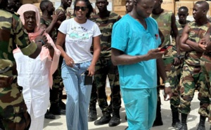 Photos+ Video/ Un acte de générosité humanitaire: APROFEV soutient l'Hôpital Militaire de Ouakam