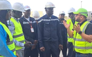 Photos / Port Minéralier et Vraquier de Bargny Sendou: Visite d’Abib Diop, DG de la Sar, ce mardi