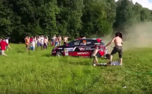 Drame évité de justesse lors d'un rallye