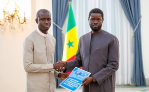Audience au Palais : Le Président Bassirou Diomaye Faye, a reçu hier une délégation de la Convention des Jeunes Reporters du Sénégal