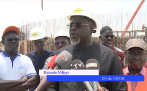 Touba : Hamade Ndiaye, directeur de l’OFOR, a exprimé sa satisfaction quant à l'avancement des travaux hydrauliques