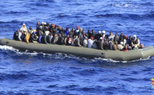 Méditerranée: 40 migrants morts asphyxiés dans la cale d'un bateau surchargé
