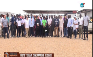 Zone Franche de Diass : Des investisseurs africains en visite au périmètre de la ZLECAF, près de Dakar