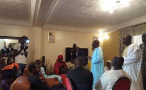 L'homme d'affaires Cheikh Amar et son frère Kader au baptême du fils de Aliou Sall
