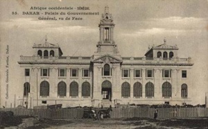 Carte postale : L'ancien Palais du Gouverneur général