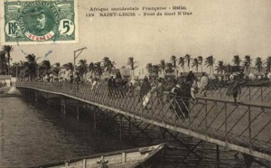 Carte postale : Le Pont Guet Ndar de Saint-Louis