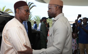 Diplomatie : Muhammed B. S. Jallow, le Vice-président de la gambie en viste de travail au Sénégal