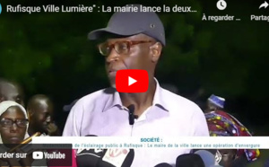 Rufisque Ville Lumière" : La mairie lance la deuxième phase avec 875 nouvelles lanternes