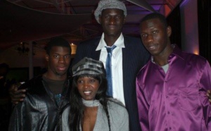 Gorgui Sy Dieng habillé par Amina Badiane, à Dallas