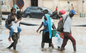 Fortes pluies à Dakar : Revoilà les inondations et la banlieue qui patauge...