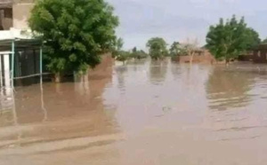 Kidira sous les eaux : La Falémé en crue menace les habitations et les cultures