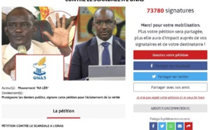 Crise à l'ONAS : La pétition de la coalition "Na Lér" dépasse les attentes avec 73 780 signatures en trois jours