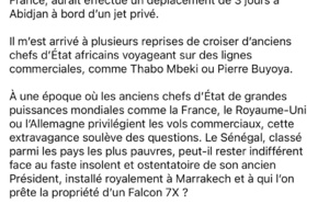 « Un TAS d’immondices ! », Par Mouhamadou Lamine Massaly, Pdt de l’UNR, Membre du Bloc des Libéraux et des Démocrates Bld / Takku