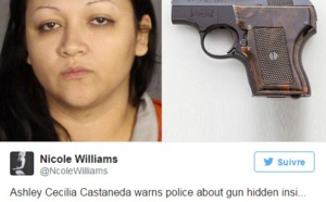Une Américaine cachait une arme... dans son vagin