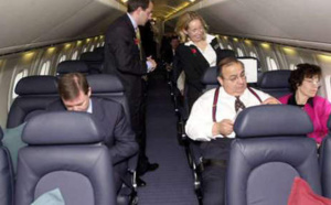 Ivre, il urine sur des passagers de l'avion