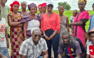 Photos / En tournée dans la zone Centre : Mme Aïssatou Ndiaye, nouveau Coordonnateur national du PNDAS, à la rencontre des acteurs des filières prioritaires du Projet Agropole Centre