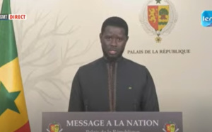 Message à la Nation : L’intégralité du discours du président de la République, Bassirou Diomaye Faye