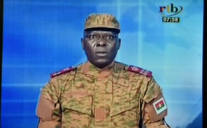 Burkina: Revivez en images l’intégralité de la déclaration des putschistes