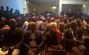 Quelques images de la  conférence de Paris sur l'affaire Karim Wade