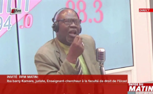 Pr. Iba Barry Kamara sur l’interdiction de sortie du territoire national : «Aucune loi n’est violée...»