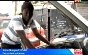 Dakar: Une électro mécanicienne au beau milieu d'hommes