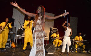 En images, les 25 Ans de carrières de la diva Coumba Gawlo au Dock Haussman de Paris