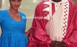 Soumboulou prend la pose aux côtés de Cheikh Ndiaye