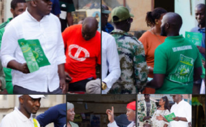 La coalition Gox yu bees en campagne de proximité :  Mahamadou Hamidou Diallo à la Médina et à la Gueule-Tapée