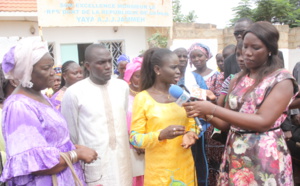 Tournée de rentrée de la Dg de l'Anpectp: Thérèse Faye "offre" un important lot de matériels à trois écoles maternelles de Dakar