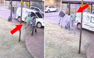 Vidéo - Ils pensaient commettre un braquage, mais ils se sont finalement sauvés en courant !